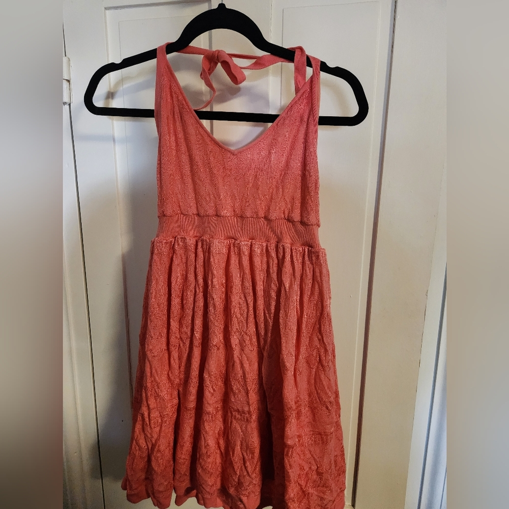 Victoria's Secret Vintage Halter Mini Dress XL - Picture 1 of 4
